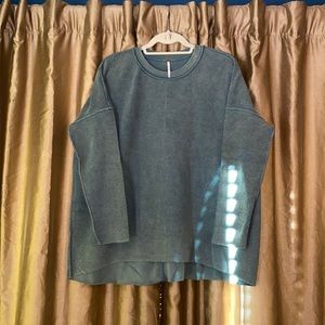 Free People • Washed Ashore Reverse Sweatshirt